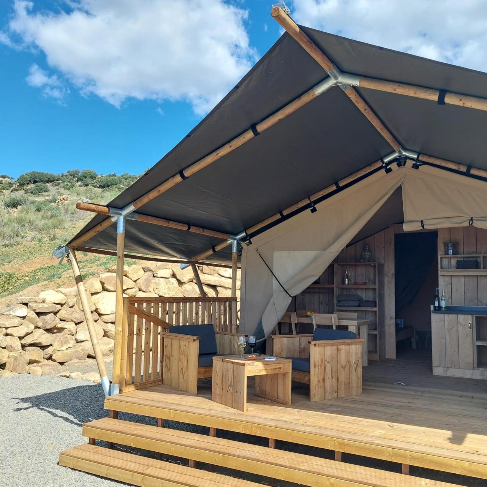 Cactus Hill - Safari Tents - Caminito Del Rey Alora Buitenkant foto